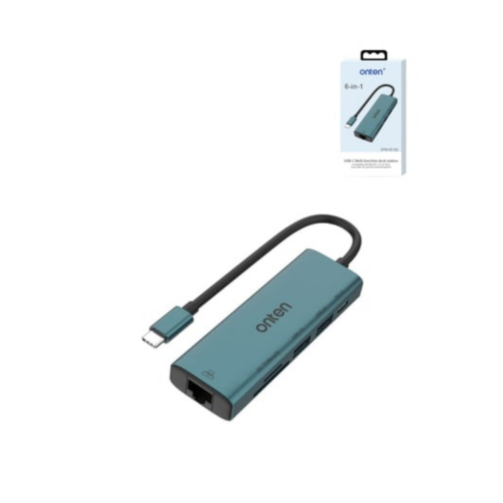onten-6in1-usb-c-expander-ethernet-microsd-sd-card-reader-usb-2-0-usb-3-0-5v-input
