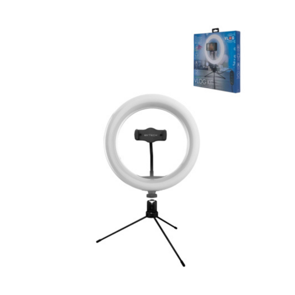 bytech-selfie-ring-light-w-tripod-black