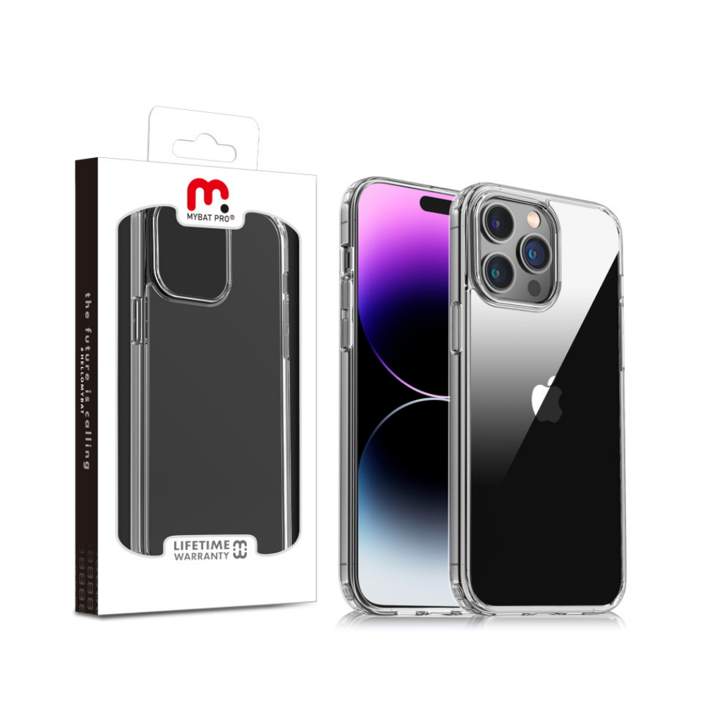 mybat-pro-gummy-clear-case-for-apple-iphone-14-pro-transparent