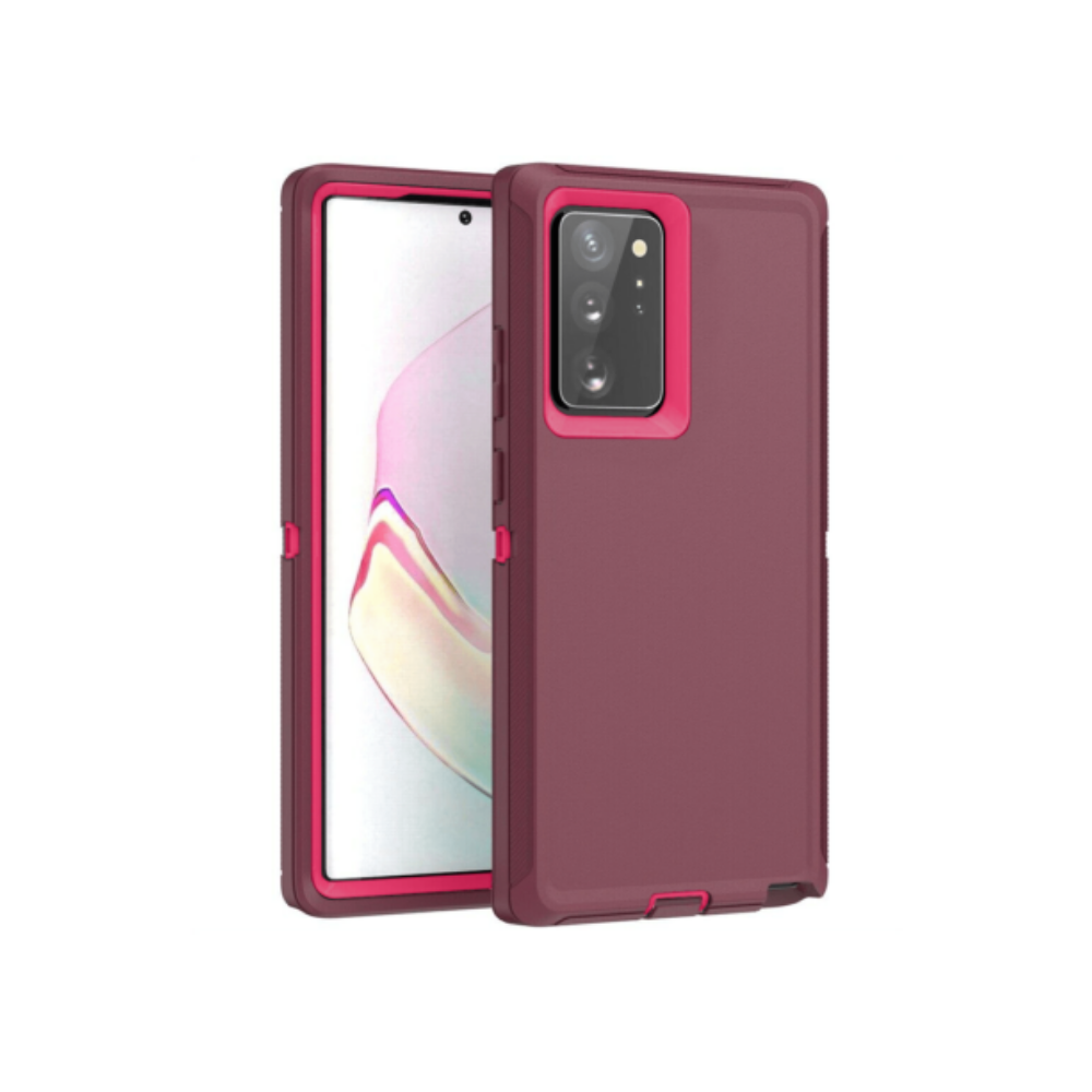 galaxy-note-20-heavy-duty-case-maroon-pink